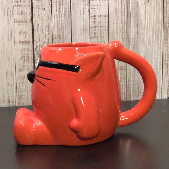 CATBERT Dilbert Comic Sculpted Cat Coffee Mug Cup - Picture 2 of 5